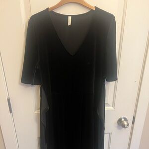 Pink blush maternity dresses , worn once each, like new .